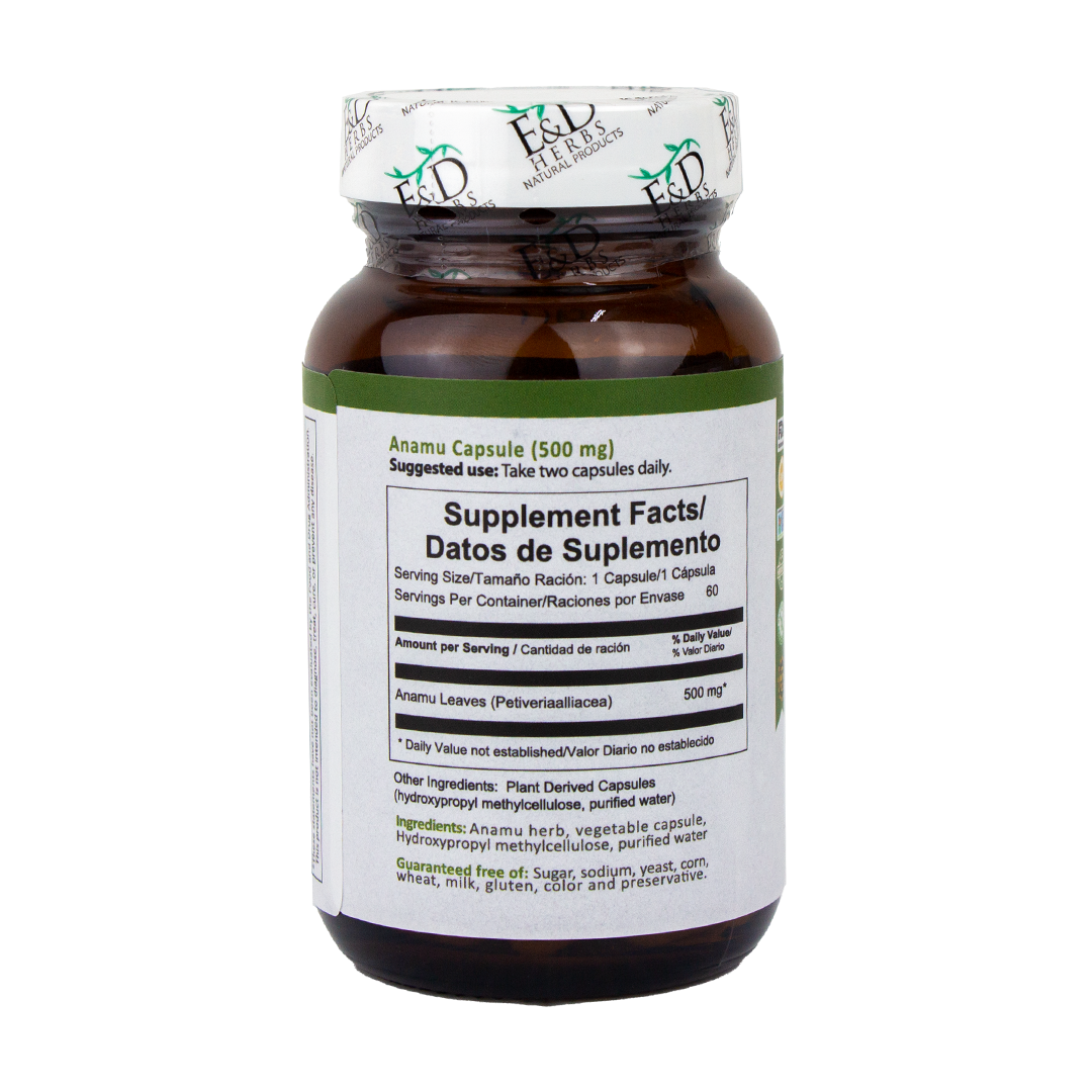 E&D Herbs - Anamu Capsules