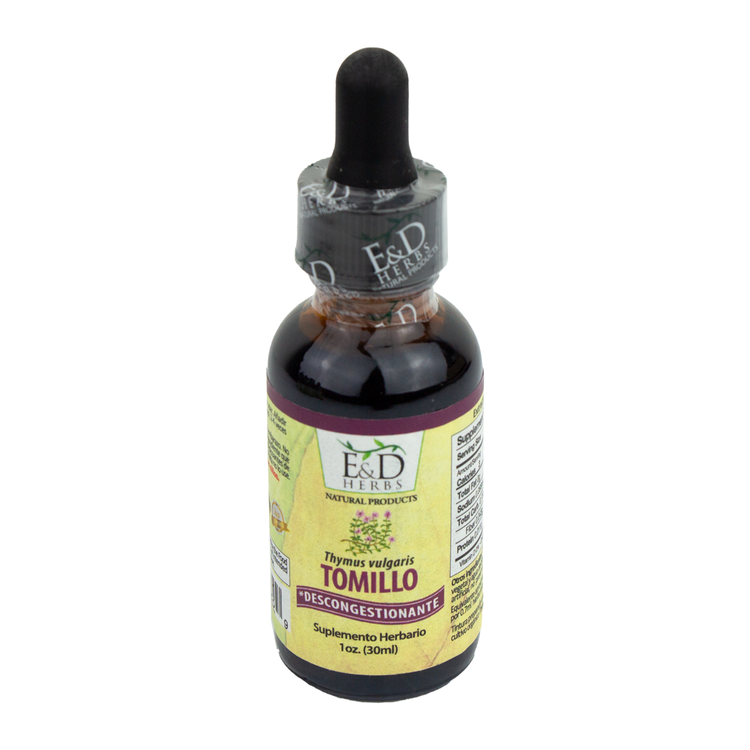 E&D Herbs - Tomillo Tincture