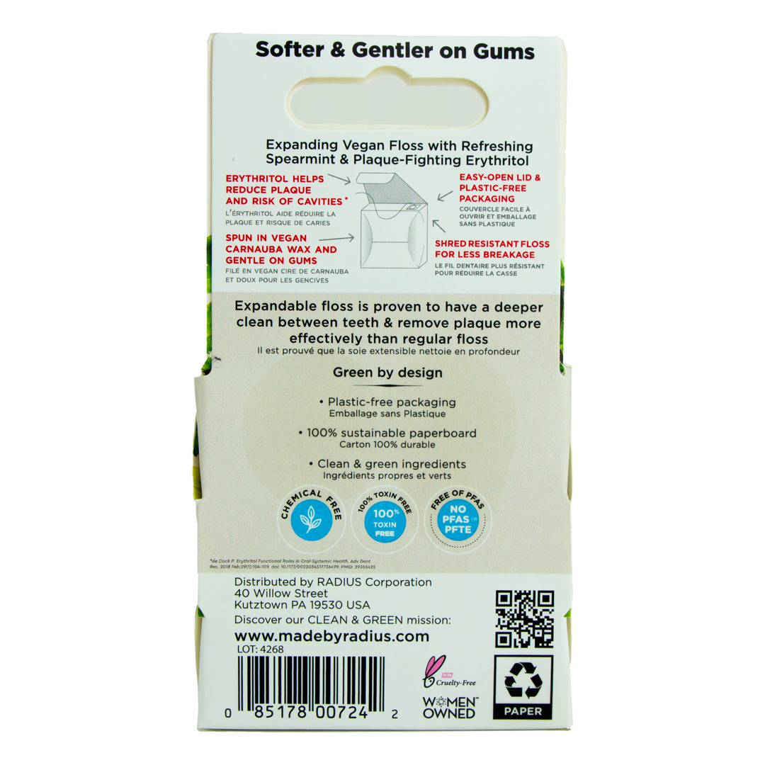 Radius - Sponge Floss - Vanilla Mint