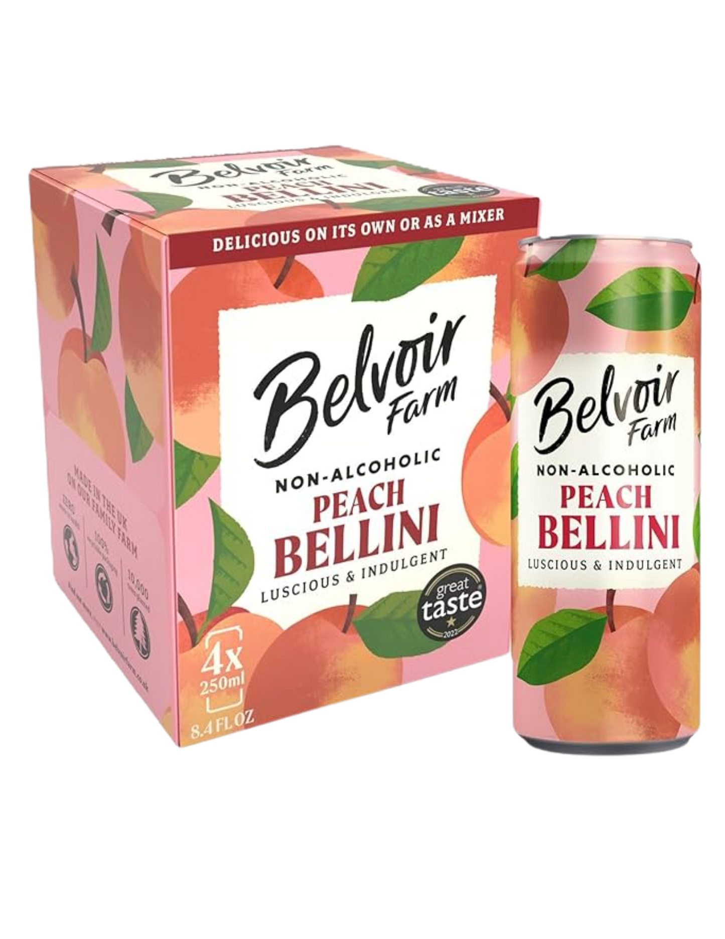 Belvoir - Peach Bellini 4 Pack