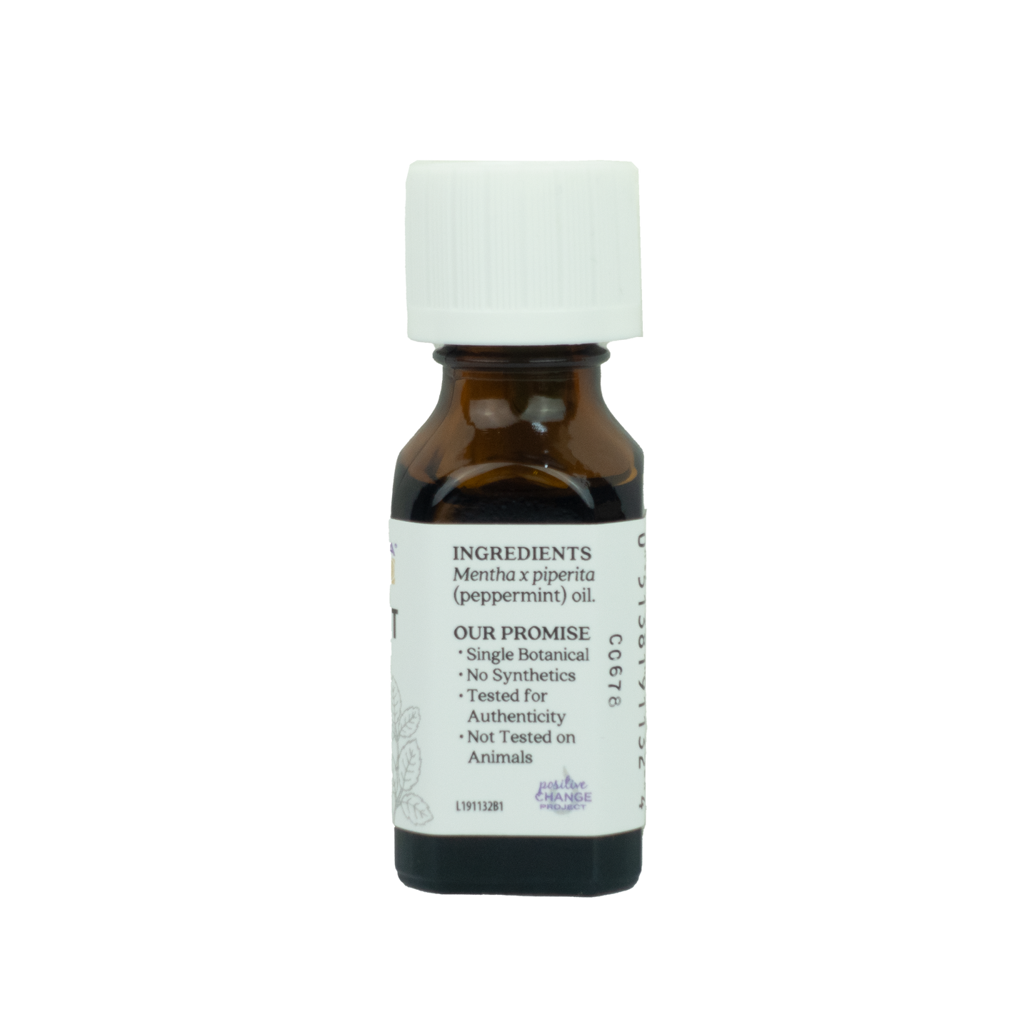 Aura Cacia - Peppermint Essential Oil (0.5 oz.)