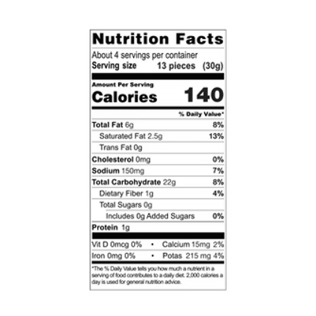 Artisan Tropic Sea Salt Cassava Strips (4.5oz)