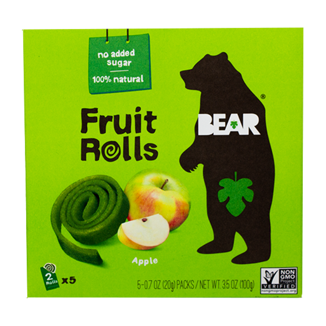 Bear Fruit Rolls Apple