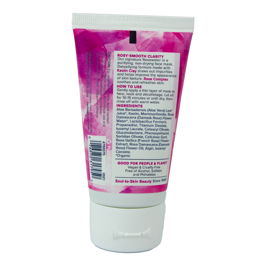 Heritage Store - Rosewater Clay Mask