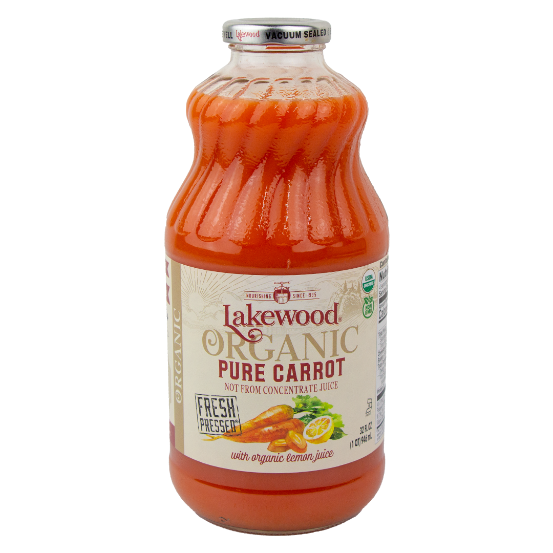 Lakewood Organic Pure Carrot 32 oz. (Store PickUp Only