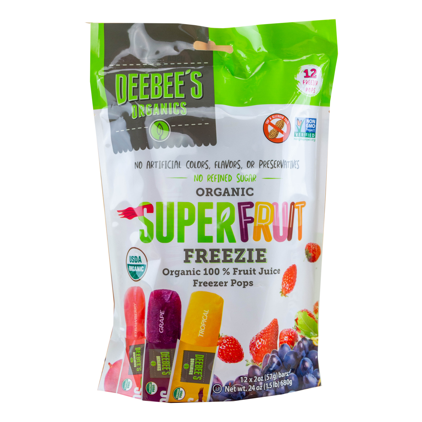 Deebee's Organics - Superfruit Freezer Pops