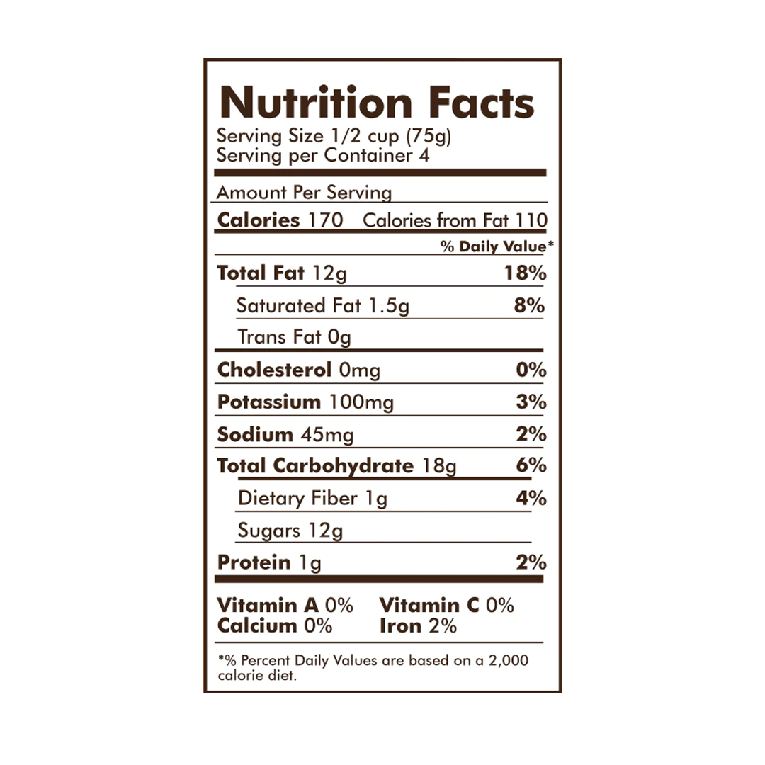 Cado - Deep Dark Chocolate (1 pint) (Store Pick - Up Only)