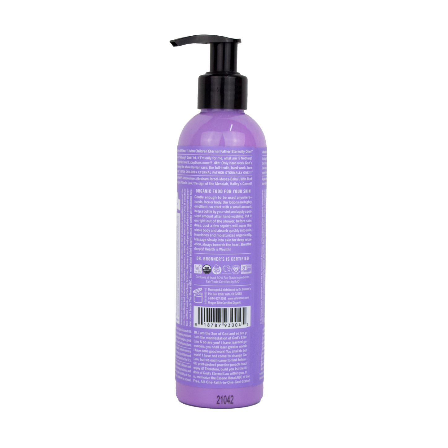 Dr. Bronner's - Lavender Hand & Body Lotion (8 oz)
