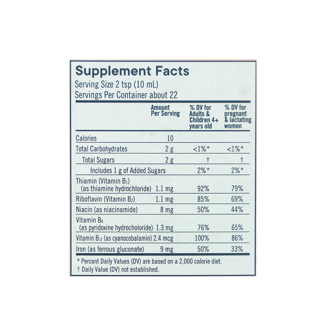 Flora - Iron with B-Vitamin Complex (7.7oz)