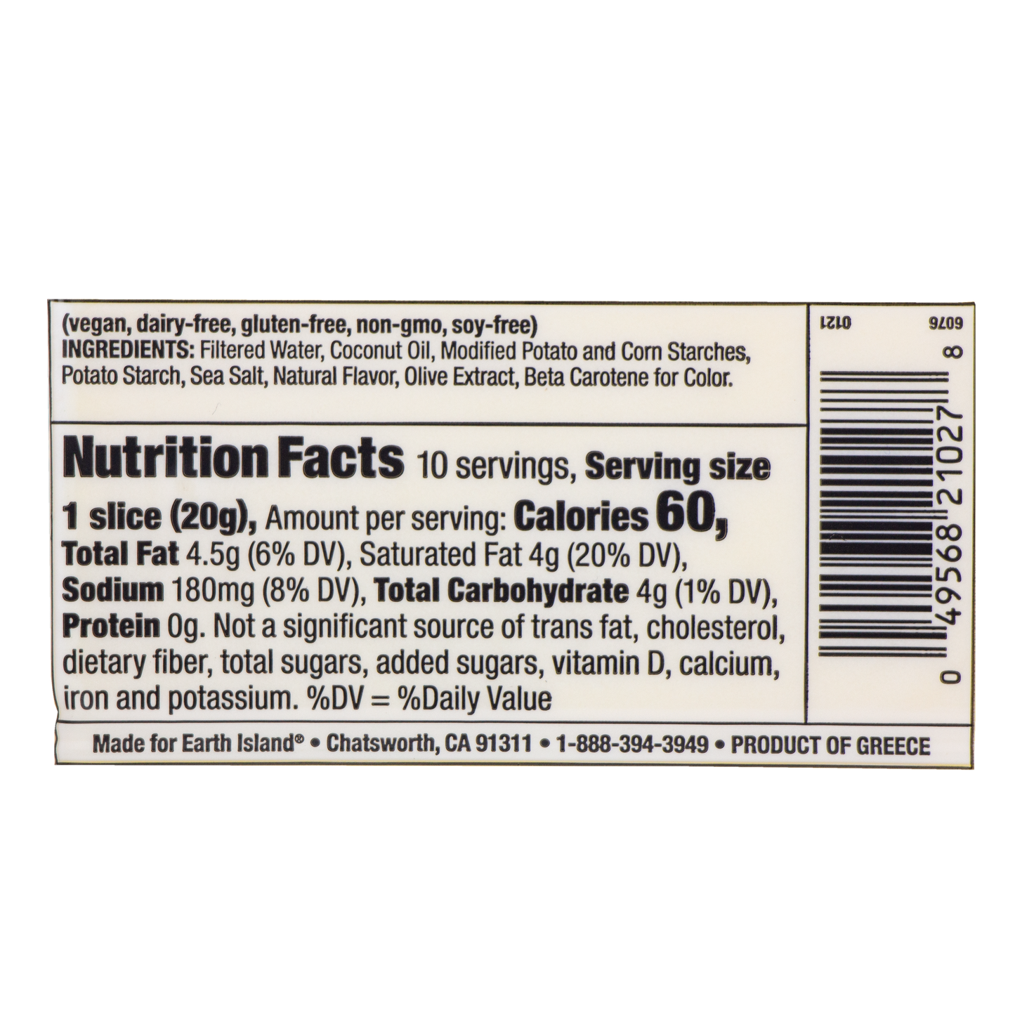 Follow Your Heart - Vegan Cheese Provolone Slices (Pick-Up Store Only)