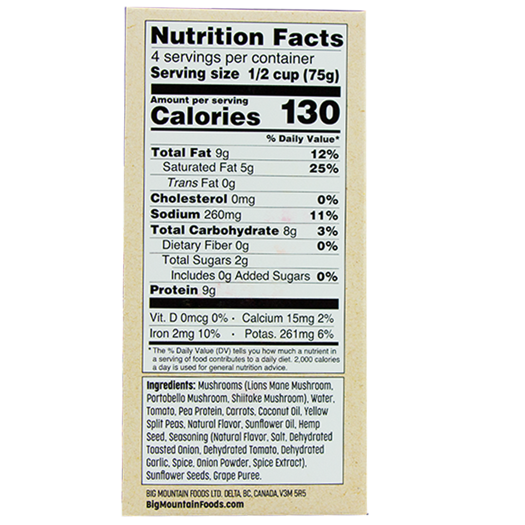 Big Mountain Lions Mane Crumble (In Store Pick-up Only)