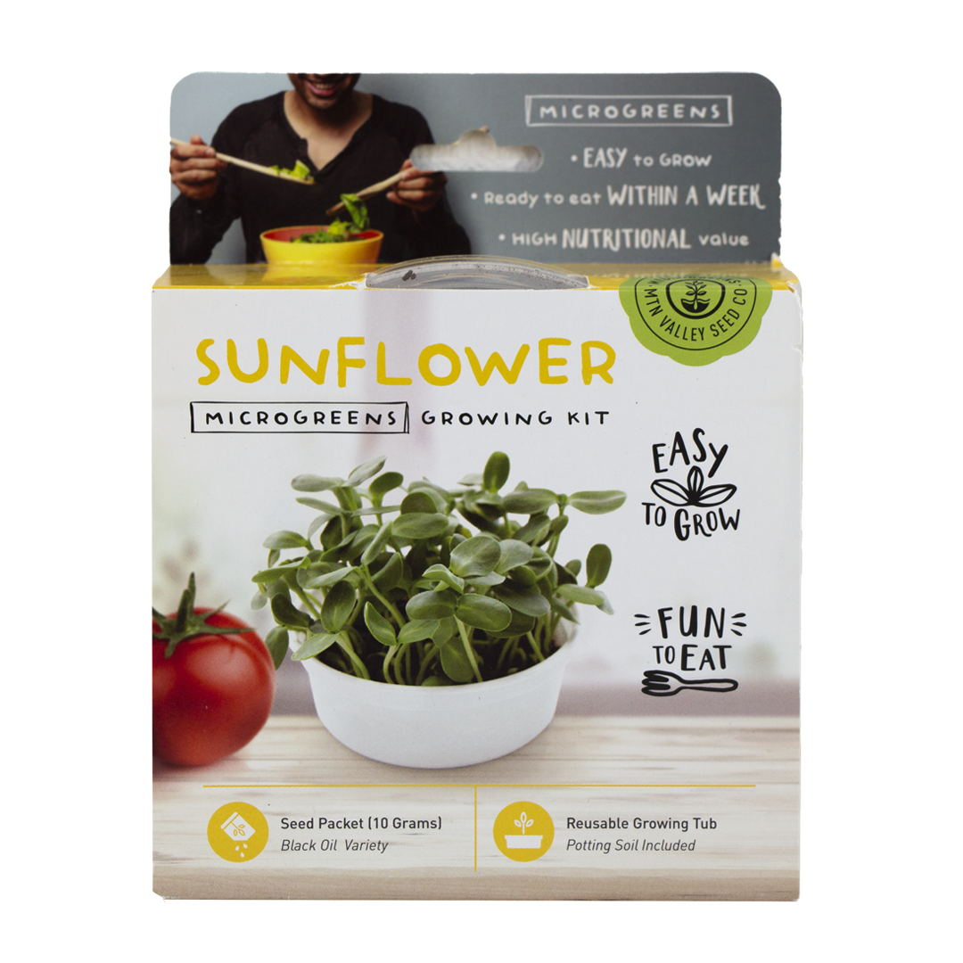 Mini Microgreens Growing Kit- Girasol