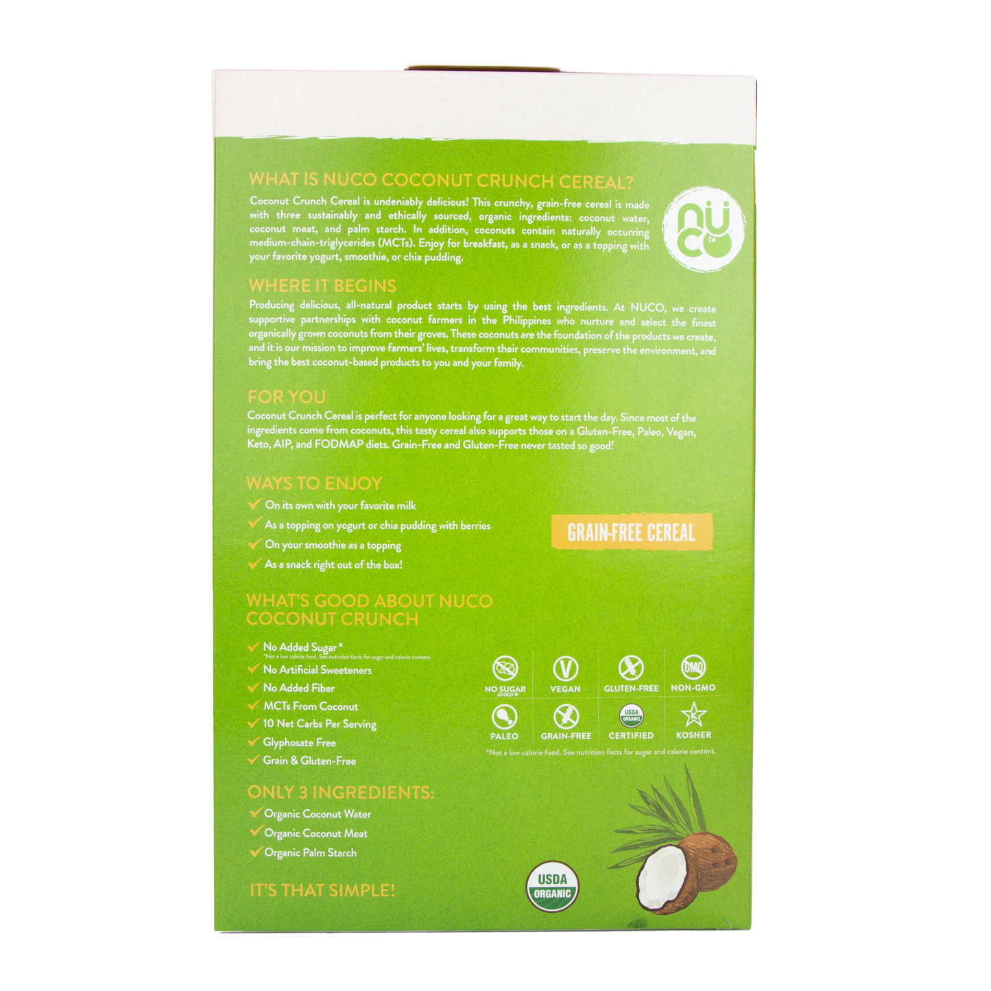 Nüco - Coconut Crunch