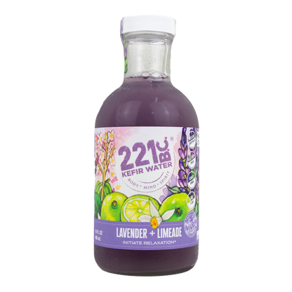 221Bc Kerif Water - Lavender Limeade Kefir Water (In Store Pick-Up Only)