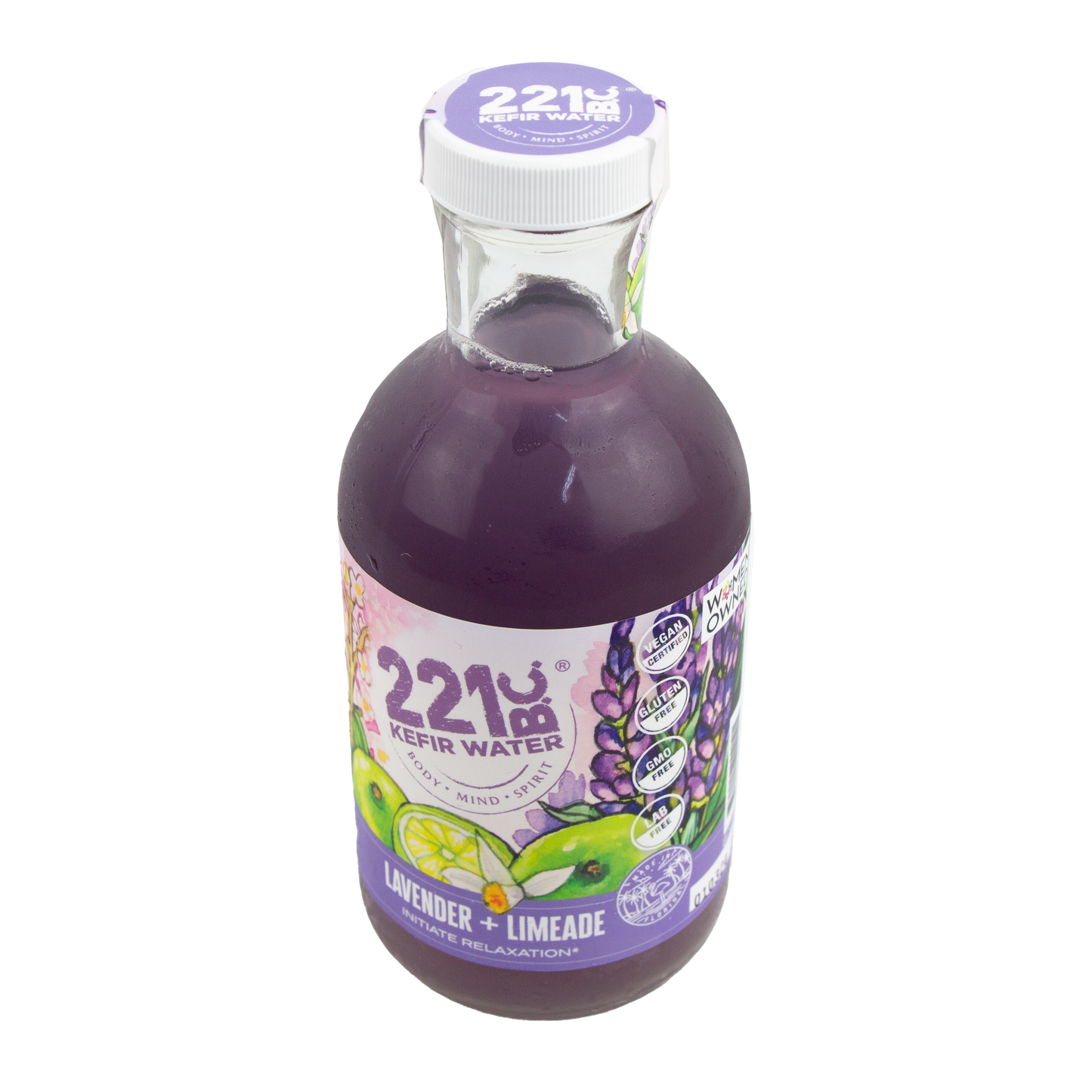 221Bc Kerif Water - Lavender Limeade Kefir Water (In Store Pick-Up Only)