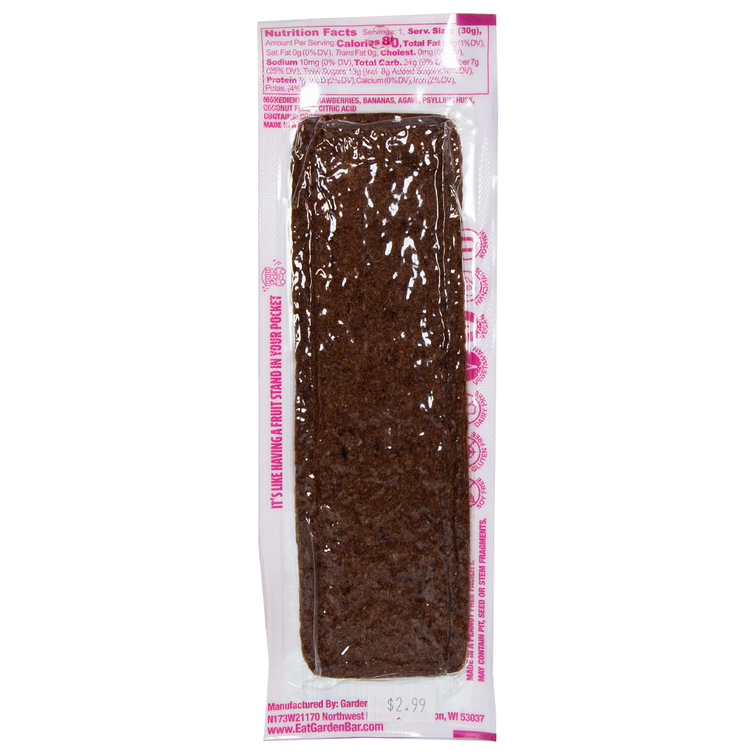 Gardenbar - Strawberry Banana Fruit Bar