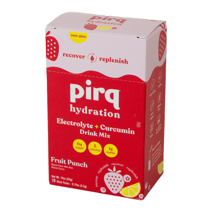 Pirq Hydration -  Electrolyte + Curcumin Drink Mix