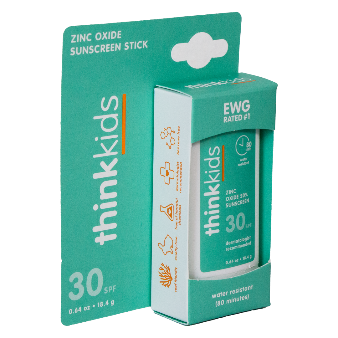 ThinkKids - Zinc Oxide Sunscreen Stick 30 SPF