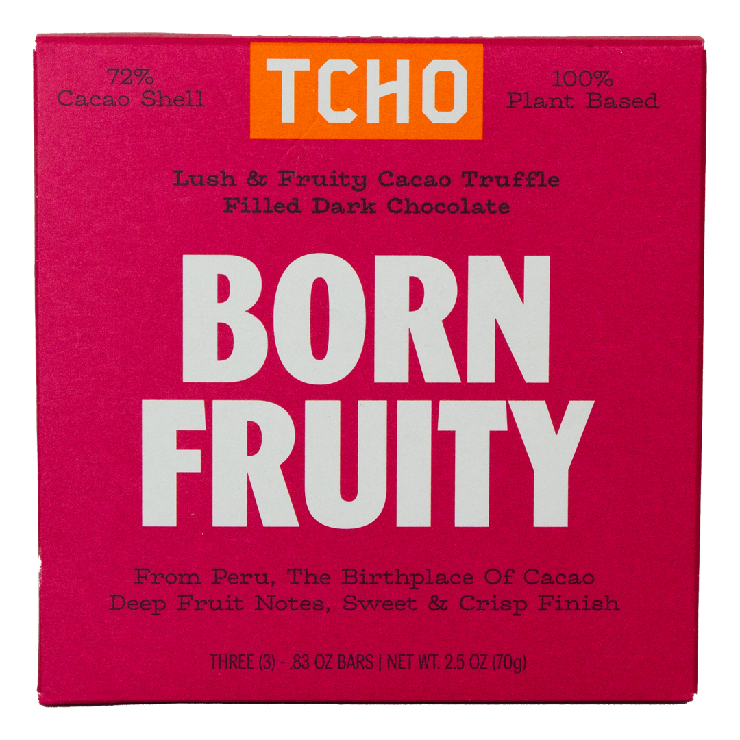 TCHO - Born Fruity Dark Chocolate Bars