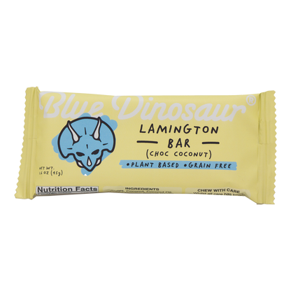 Blue Dinosaur Plant Based Bars