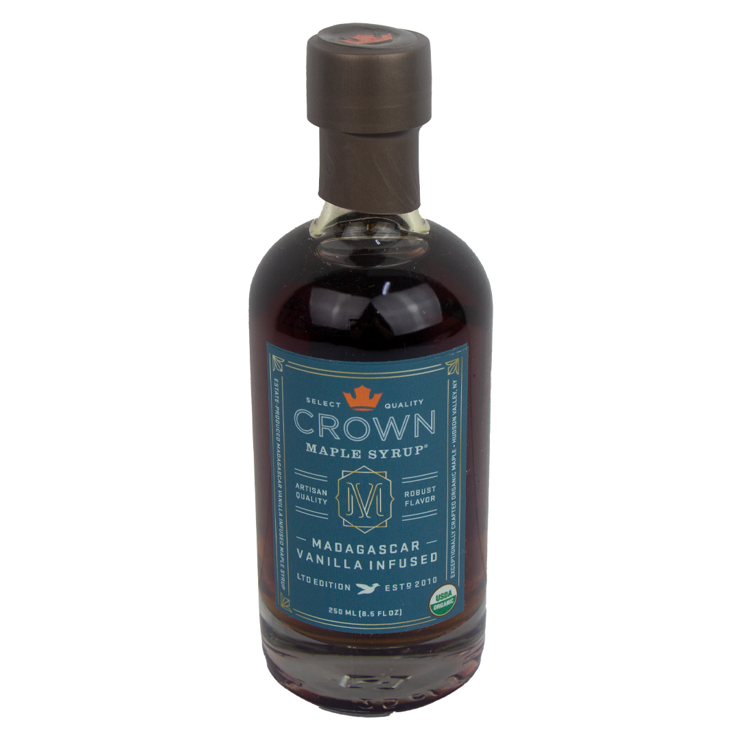 Crown Maple Syrup - Madagascar Vanilla Infused (8.5 oz) - Store Pick-Up Only