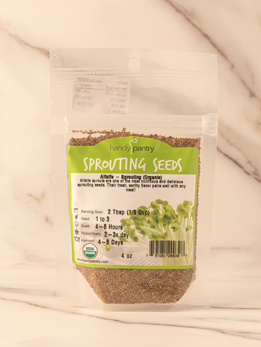 Handy Pantry - Alfalfa Sprouting Seeds 4oz