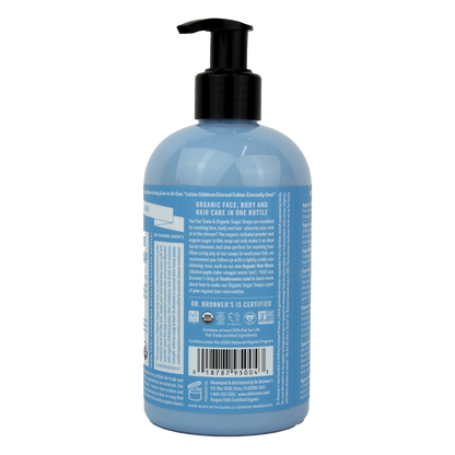 Dr. Bronner's - 4 in 1 - Baby Unscented Sugar Soap - (12 oz)