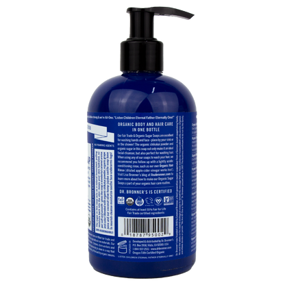 Dr. Bronner's - 4 in 1 - Peppermint Sugar Soap - (12 oz)