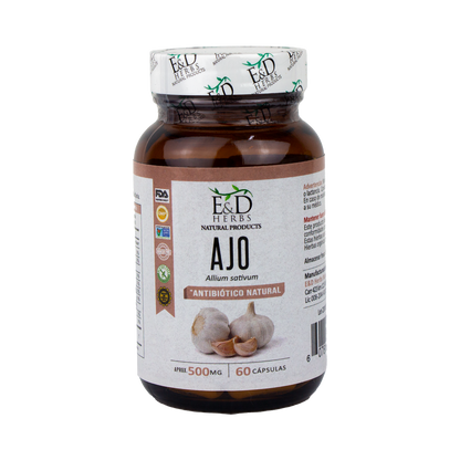 E&D Herbs - Ajo 500 mg