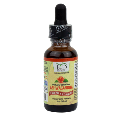 E&D Herbs - Ashwagandha Tincture