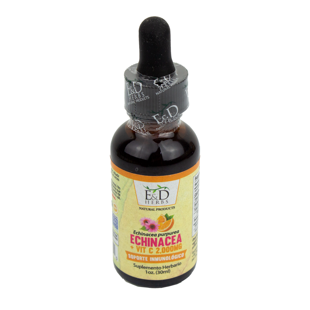 E&D Herbs - Echinacea + Vitamin C Tincture