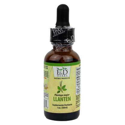 E&D Herbs - Llanten Tincture