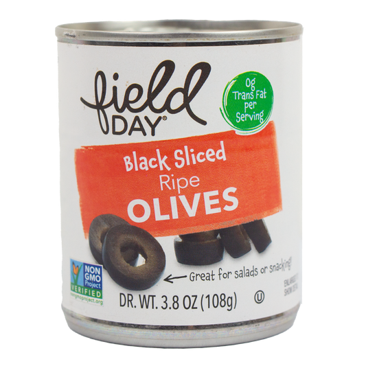 Field Day Ripe Black Sliced Olives (3.8oz)