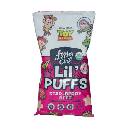 Lesser Evil - Lil' Puffs Strawberry Beet