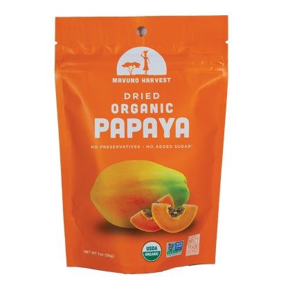 Mavuno Harvest - Dried Organic Papaya