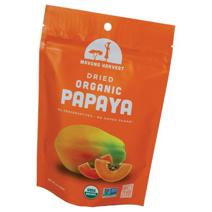 Mavuno Harvest - Dried Organic Papaya