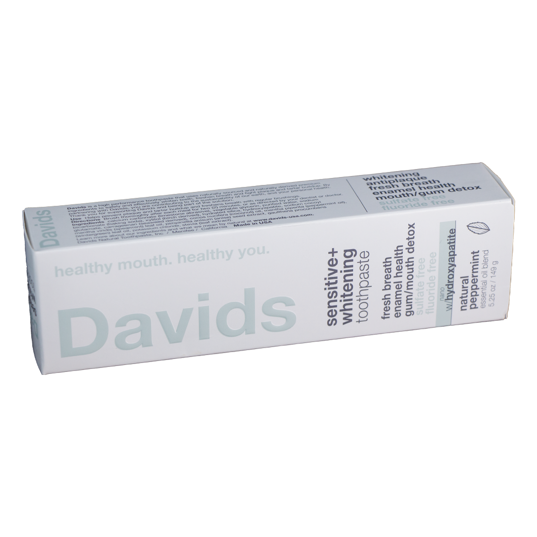 Davids - Sensitive  Whitening Toothpase with Nano Hydroxyapatite