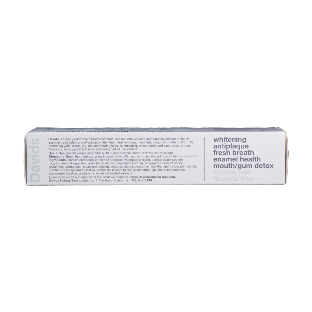 Davids - Sensitive  Whitening Toothpase with Nano Hydroxyapatite
