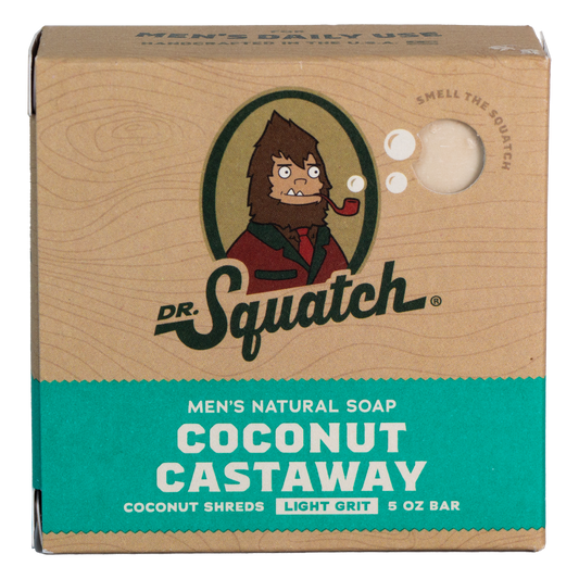 Dr. Squatch - Men's Natural Soap- Coconut Castaway