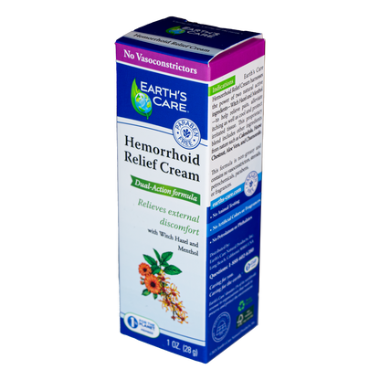 Earth's Care - Hemorrhoid Relief Cream