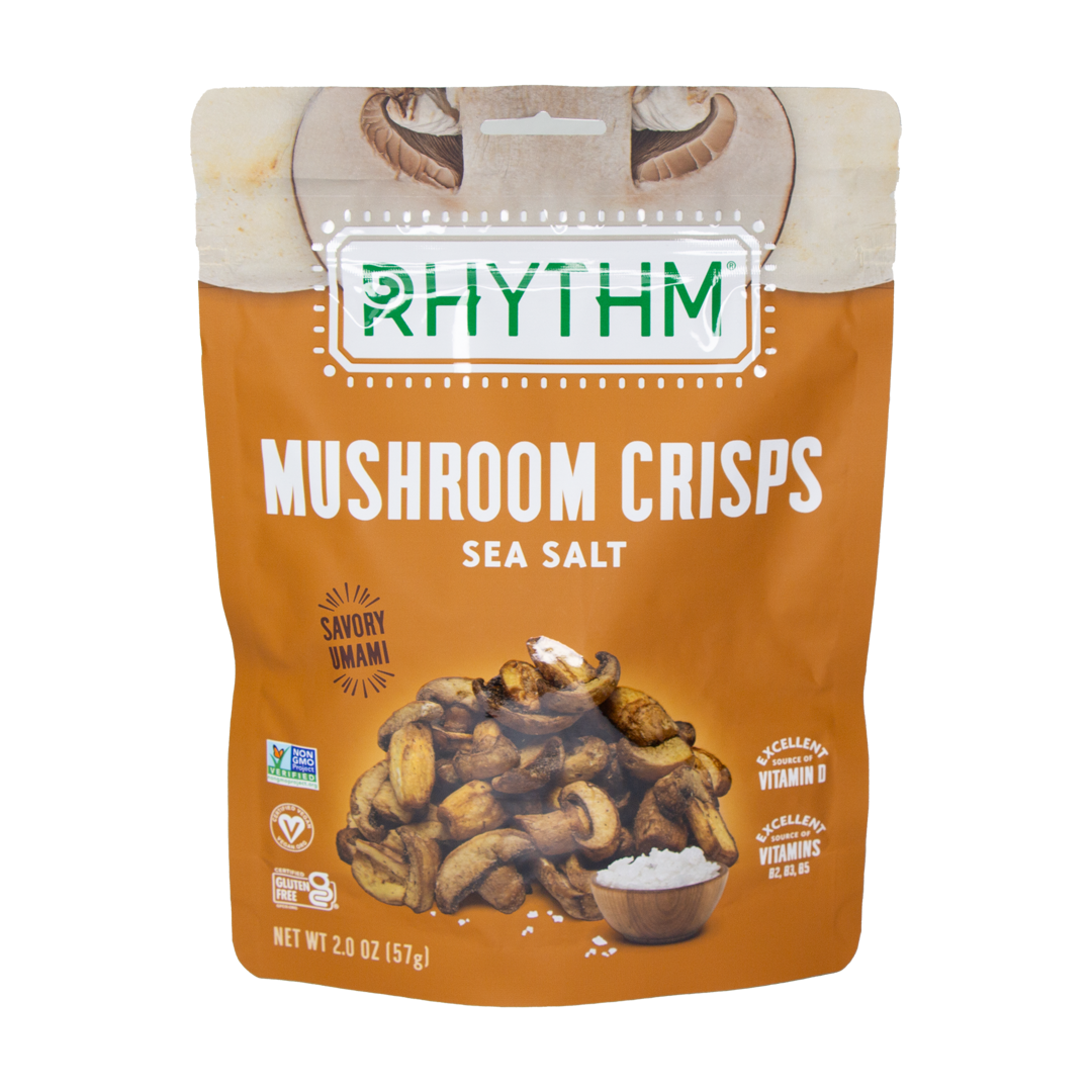 Rhythm - Mushroom Crisps Sea Salt – Bioshackstore.com