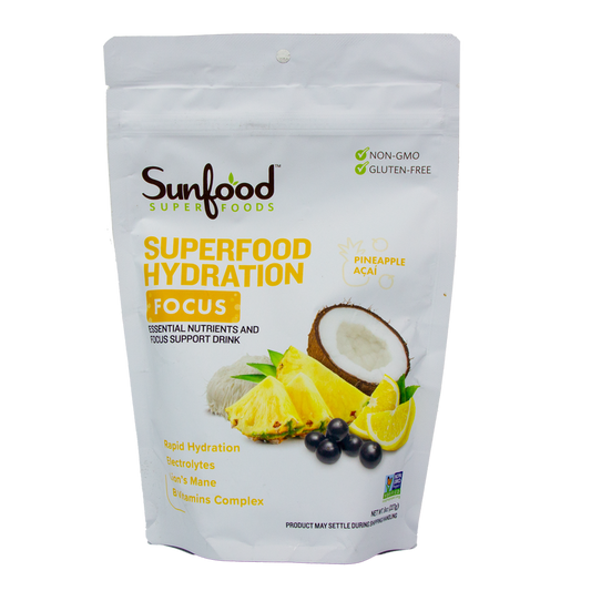 Sunfood Superfoods- Superfood Hydration - Pineapple Acai