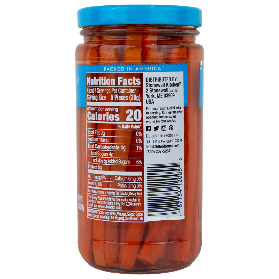 Tillen Farms - Pickled Crunchy Carrots Classic