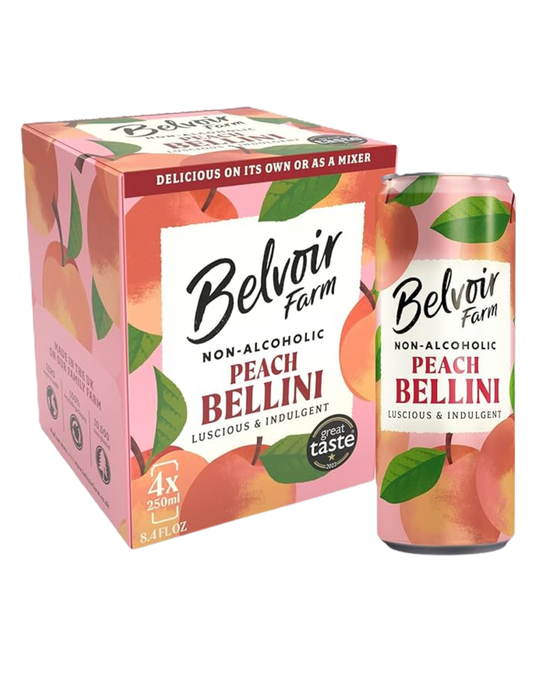Belvoir - Peach Bellini 4 Pack