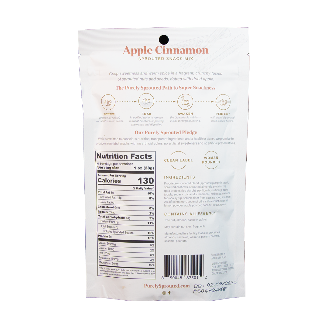 Purely Sprouted - Sprouted Seed Snack Mix