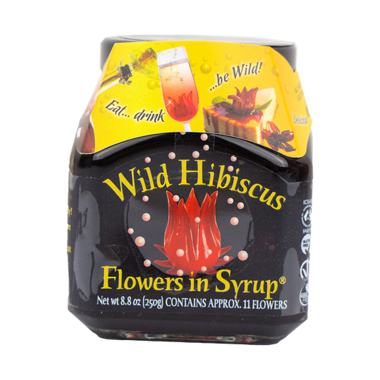 Wild Hibiscus - Whole Flowers & Hibiscus Syrup