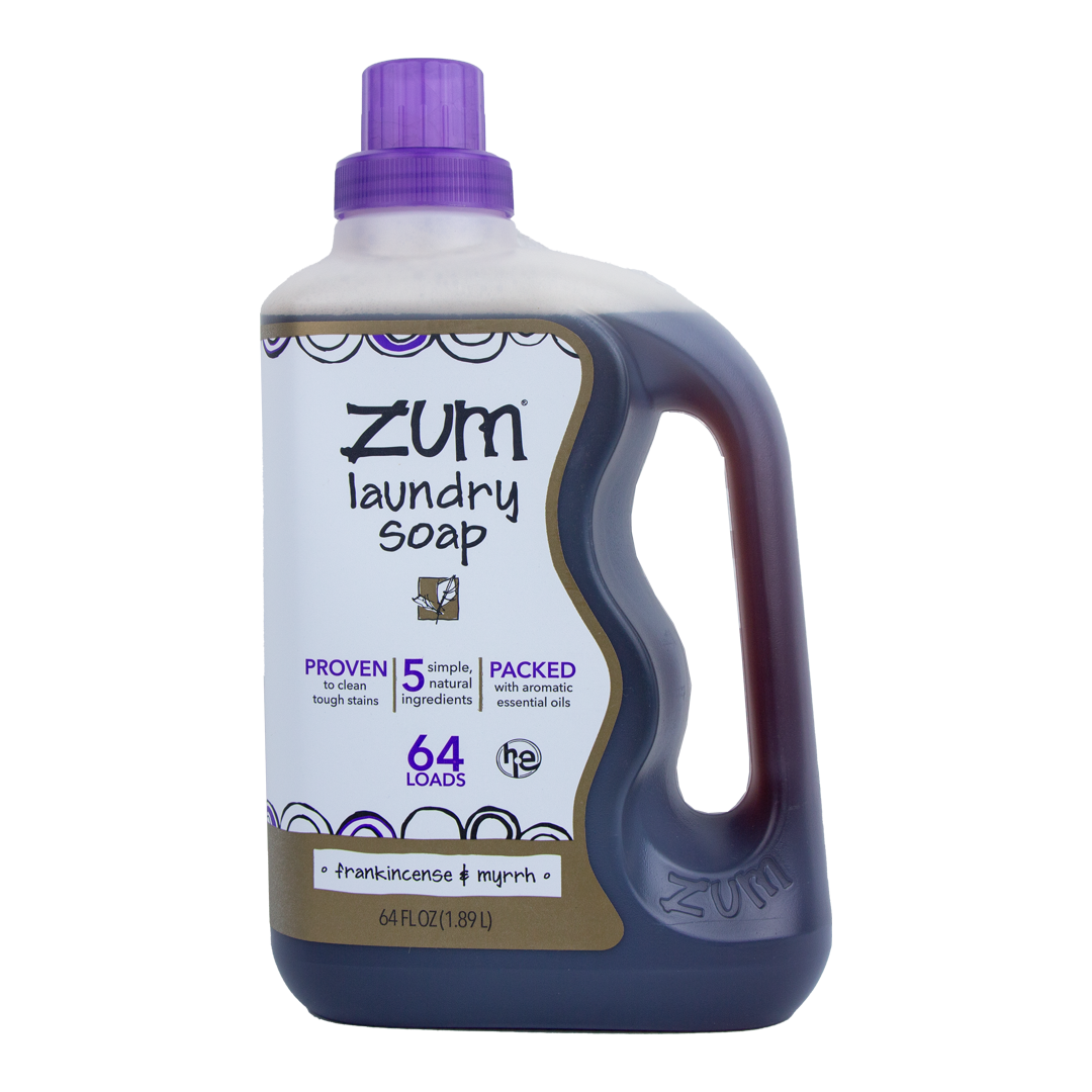 Zum Laundry Soap - Frankincense & Myrrh (64 oz) - (Store Pick -Up Only)