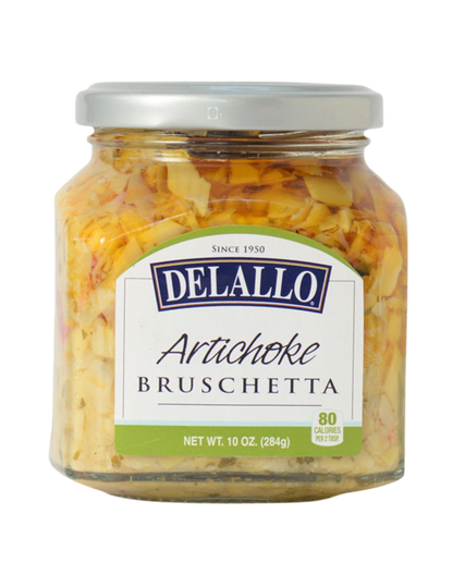Delallo Artichoke Bruschetta