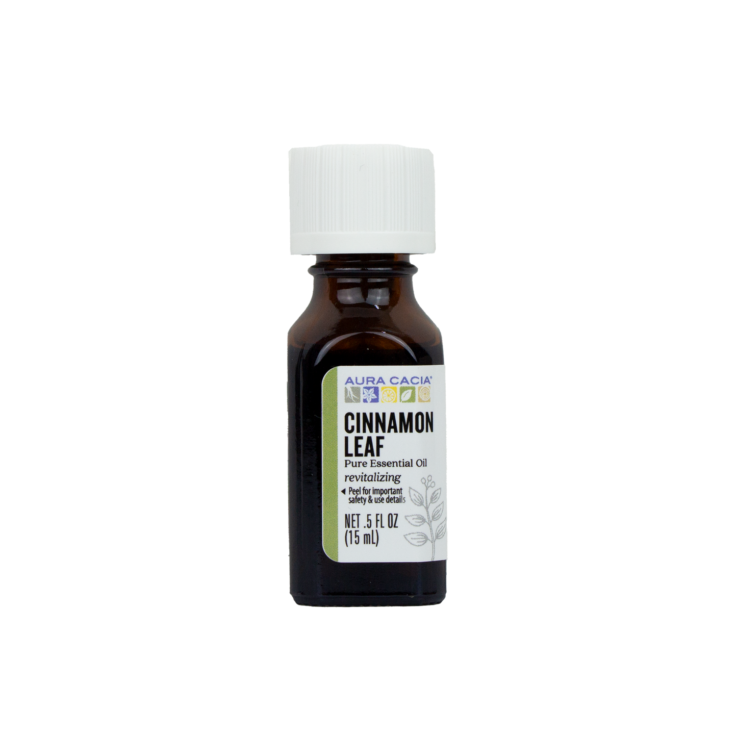 Aura Cacia - Cinnamon Leaf Essential Oil (0.5 oz.)