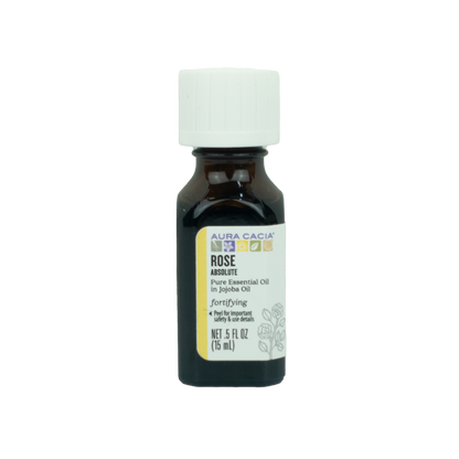 Aura Cacia - Rose Absolute Essential Oil (0.5 oz.)